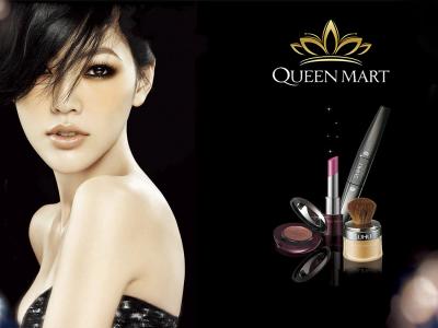 Thiết kế logo Mỹ phẩm cao cấp QUEEN MART